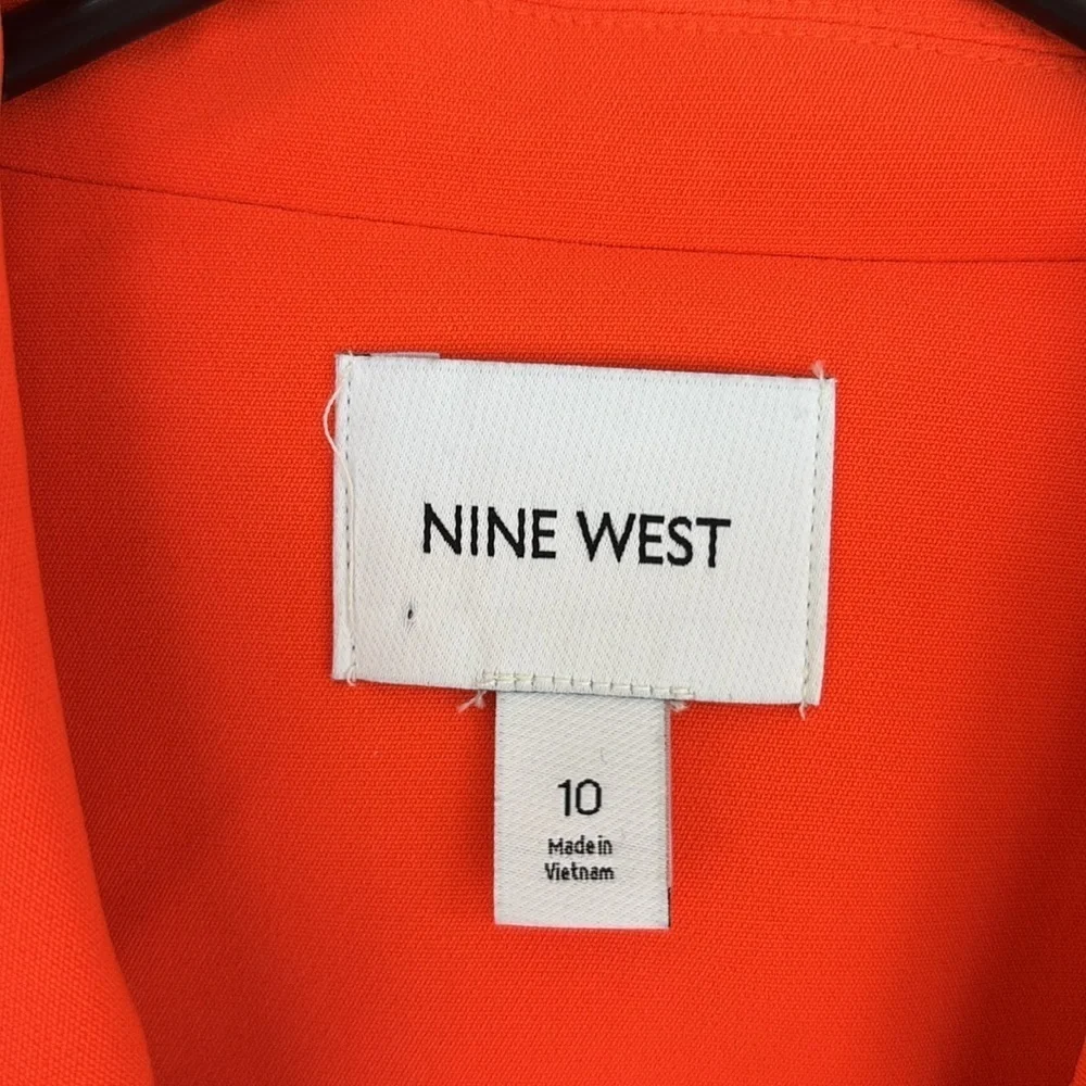 Nine West Orange One Button Blazer - Picture 5 of 12